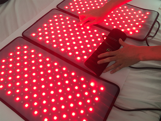 Tapis phototherapy mené de physiothérapie de la maison PDT de dispositif de thérapie de lumière rouge du dispositif 660nm 810nm
