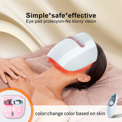 Masque protecteur de la thérapie LED de beauté de peau de photon de PDT rechargeable