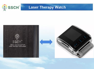 Multifonctionnel soulagez la montre-bracelet thérapeutique de laser de douleur pour des points d'acuponcture