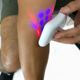 Anti diabétique/hypertension dispositif curatif rouge/bleu de laser pour le soulagement de la douleur