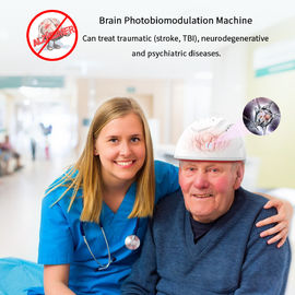 Casque léger de thérapie de dispositifs de Photobiomodulation de cerveau pour la stimulation complète de cerveau