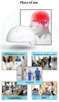 thérapie de démence de 256pcs LED 810 nanomètre Brain Photobiomodulation Machine For Cerebral