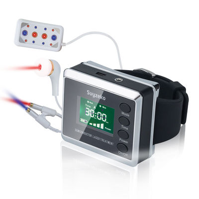 Montre-bracelet de bas niveau de traitement à diabète de semi-conducteur de thérapie de laser