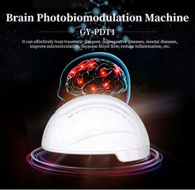 Actionnez le casque léger de thérapie de dispositifs de Photobiomodulation du cerveau 15W pour des patients de course